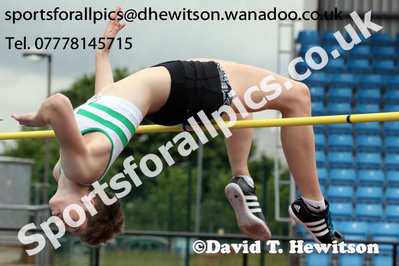 Womens under-20s high jump, Northern Championships, Sport City, Manchester. Photo: David T. Hewitson/Sports for All Pics